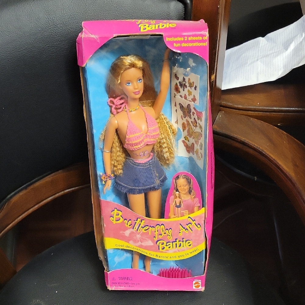 Barbie Butterfly Art Doll